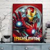 Attacking iron man diamond art