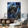 wolf diamond art