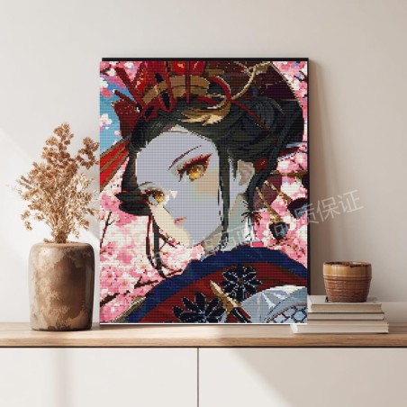demon slayer daki 5d full drilled china diamond painting kits supplies  40x50