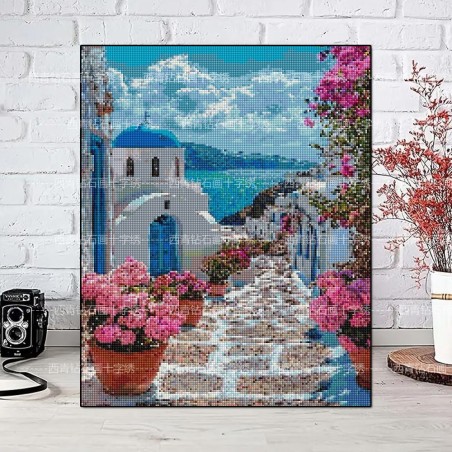 Santorini diamond art wholesale