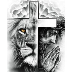 holy jesus diamond painting