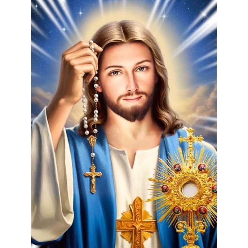 jesus diamond art