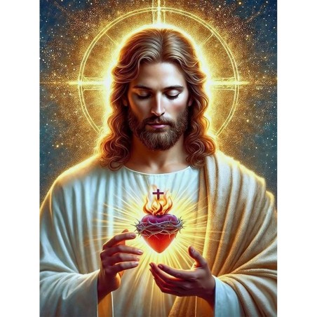 PRAY JESUS DIAMOND ART