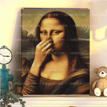 Monalisa diamond painting