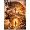 holy light jesus diamond art