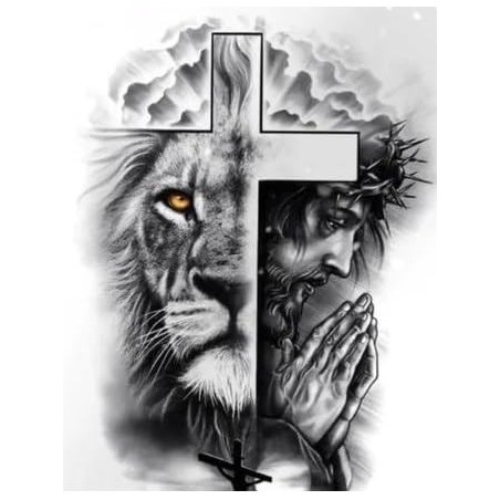 king jesus diamond painitng