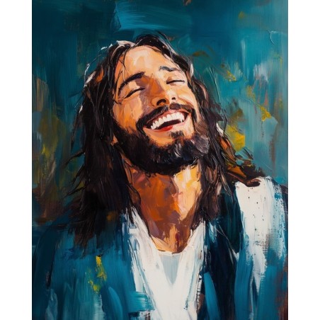 smiling jesus holy
