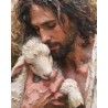 5D square diamond art painting jesus kiss lamb 921651  wholesale distributor