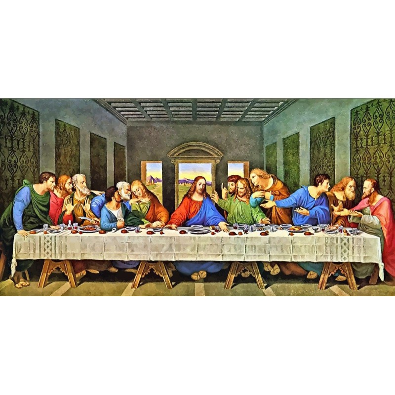 the last suppper diamond art full round drill  150x75cm diamond painting