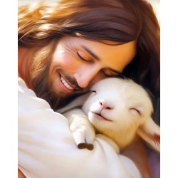 jesus with lamp