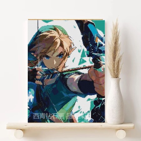 zelda luke diamond art