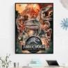 Volcano dinosaurdiamond painting china manufacturer company factory