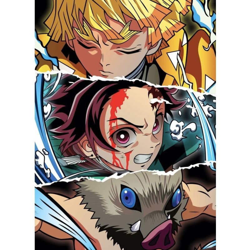 japanese anime demon slayer diamond painting kits china manufacturer company