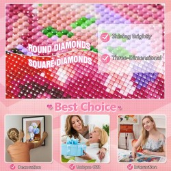 drinking water dinosaur family diamond painting jurassic world 5d full drill round square diamond art