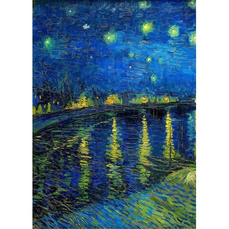 Van gogh starry night 5d mosaic diamond painting wholesale company  china manufacturer