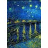 Van gogh starry night 5d mosaic diamond painting wholesale company  china manufacturer