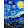 Van gogh Starry night 5d mosaic diamond painting wholesale company  china manufacturer