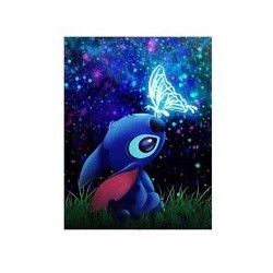 disney stitch lilo square diamond painting rhinestone cavnas china manufacturer