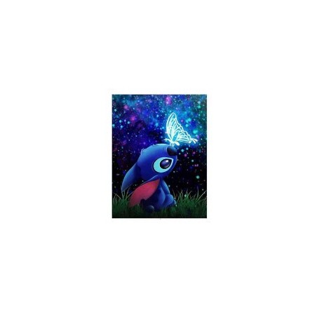 disney stitch lilo square diamond painting rhinestone cavnas china manufacturer