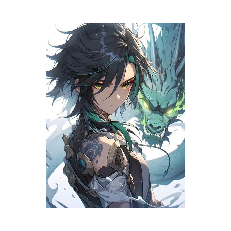 genshin impackt anime diamond painting arts dots china manufacturer