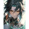 genshin impact xiao boy anime diamond painting arts dots china manufacturer