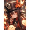 genshin impact hutao anime diamond painting arts dots china company wholesale
