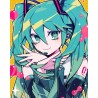Anime cute miku girl 5d diy diamond painting kits factory 40x50
