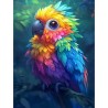 cute colorful baby parrto diy 5f diamond painting kits art factory 40x50