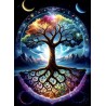 Starry night life tree