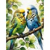green parrot