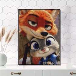 Valentine's Day Zootopia 2 disney Diamond Art Club Dot for adults