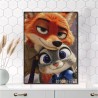 Valentine's Day Zootopia 2 disney Diamond Art Club Dot for adults