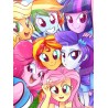 my little pony family diy 5d kids diamond painting  china wholesale