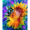 pretty sunflower diy 5d  adult  diamond painting  wall decoration china wholesale