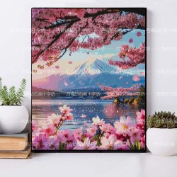 fuji diamond painting