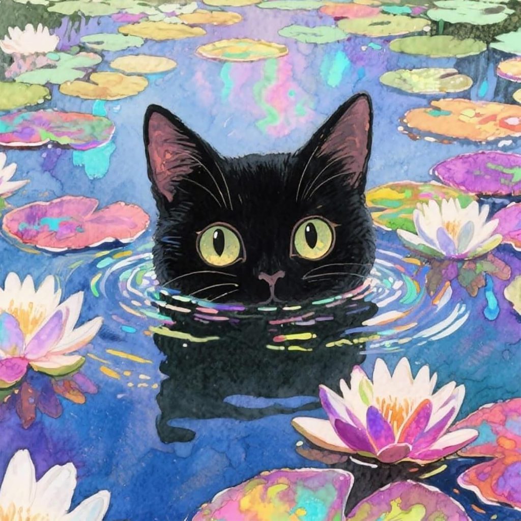 cat diamond art