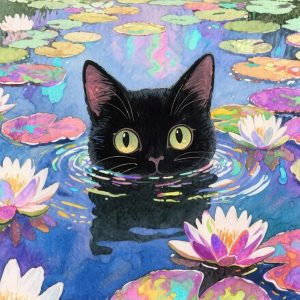 cat diamond art